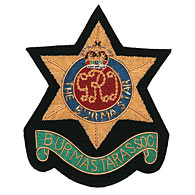 Burma Star Association Wire Blazer Badge